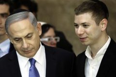 Bibi and son Audio leaked of Netanyahu’s son bragging about dad’s shady gas deal outside strip club