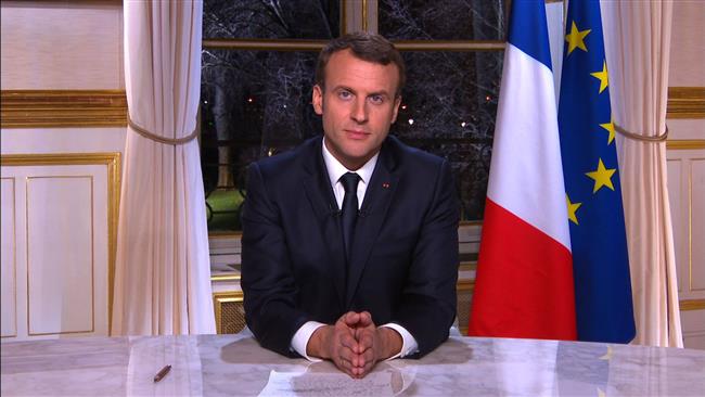 French president vows to push for reforms at home, in Europe this year