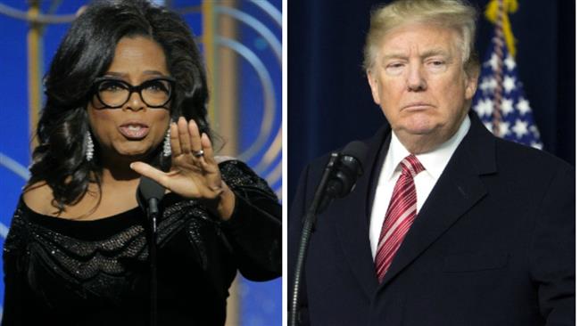 US: Trump says he could beat Oprah in 2020 US election
