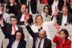 SPD confab German chancellor prepares for intense coalition talks after SPD gives go ahead