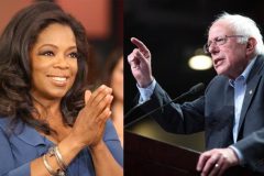 Sanders and O Trump believes he could beat Sanders; aides concerned about Oprah challenge