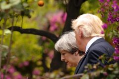 Trump and May Trump cancels British trip amid fears of being unwelcome