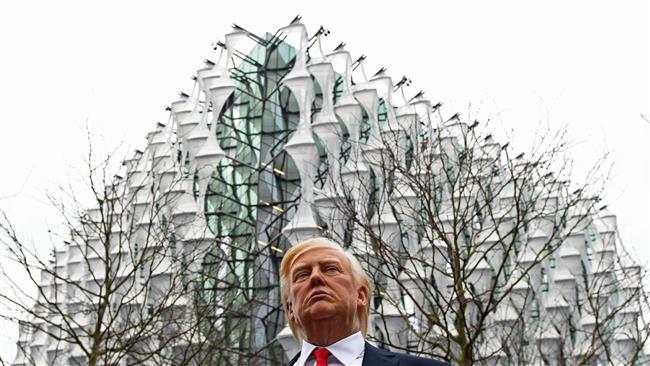 Trump absent for new US embassy opening in London