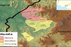 Mamfe map Southern Cameroons Crisis: Sporadic gunfire rocks Mamfe