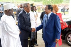 Biya en route to China Biya en route to China