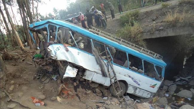 38 students dead in Ethiopia bus crash