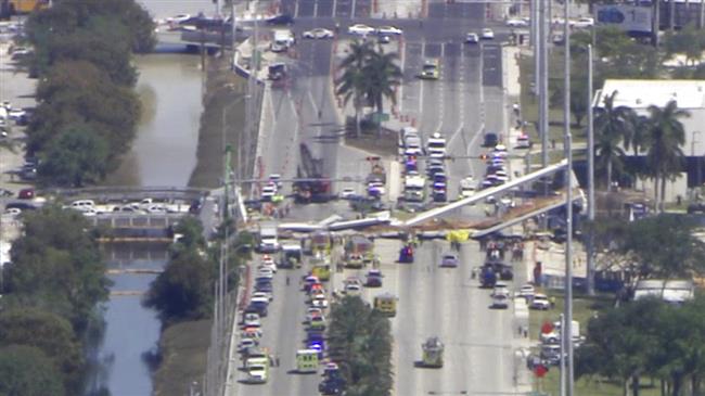 Several killed when bridge collapses at Florida university