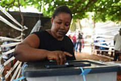 Freetown Sierra Leone begins voting in presidential run-off