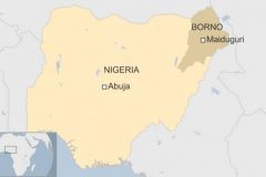 Maiduguri Nigeria: Two female suicide bombers die and nine hurt in attack on Maiduguri