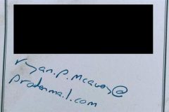 password White House staffer left encrypted email passwords at bus stop