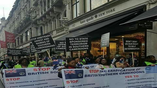 Southern Cameroons Crisis: Massive Anti-Biya Outpouring Expected in London