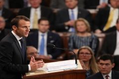 France won’t leave Iran nuclear deal, Macron tells US Congress