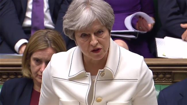 May says UK strikes on Syria were in national interest