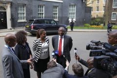 South Africa president cuts short UK visit amid unrest at home