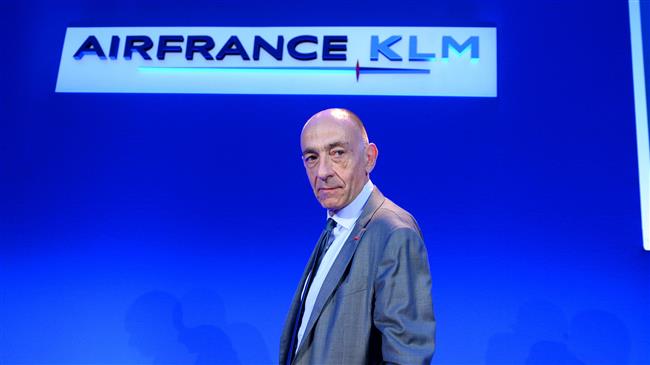 Air France-KLM boss resigns over labor dispute