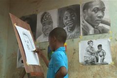 11-year-old artist becomes a sensation in Nigeria