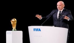 Football: Gianni Infantino re-elected FIFA president
