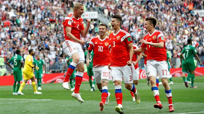 Russia begin 2018 FIFA World Cup with 5-0 win over Saudi Arabia