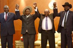 South Sudan foes meet face-to-face for first time in 2 years to end war