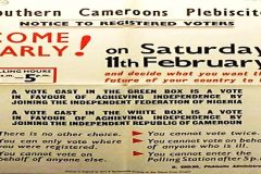 Cameroon was never ONE: The AGBAW-EBAI DEBATE