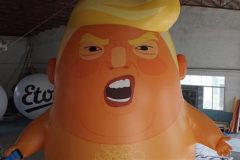 Giant ‘Trump Baby’ to fly over London during US president visit