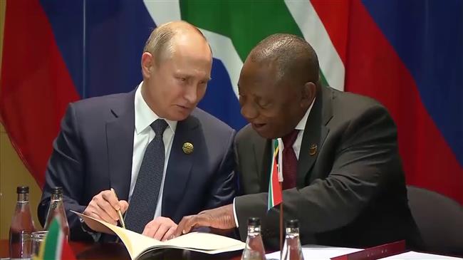 South Africa: Putin, Ramaphosa hold talks at BRICS summit