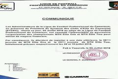 Southern Cameroons Crisis: Cameroon’s top-flight football championship suspended