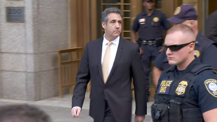 US: Cohen pleads guilty to campaign violations, implicates President Trump