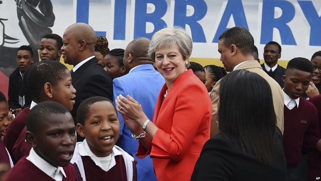 UK’s May Pledges to Boost Britain’s Investments in Africa