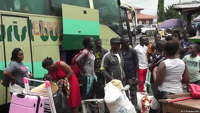 Ambazonian exodus Mass Exodus Underway From Southern Cameroons