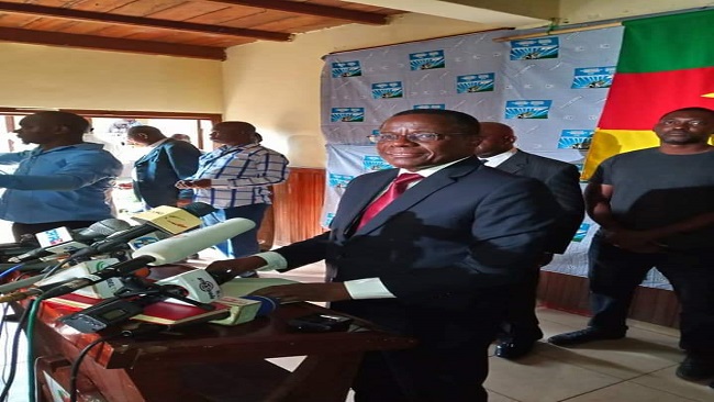 Prof. Kamto declares victory and promises to talk to Southern Cameroonians
