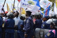 Congo rally 2 protesters killed during Congo-Kinshasa opposition rally