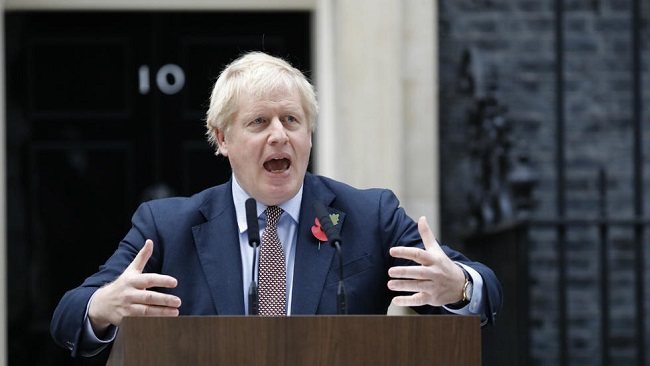 UK: Nearly 100 Conservative MPs revolt against Boris Johnson over new Covid-19 restrictions