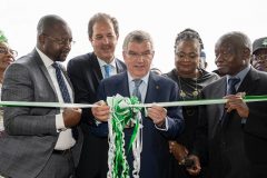 IOC Chief in Nigeria and Cameroon-Inaugurates new ANOCA Headquarters
