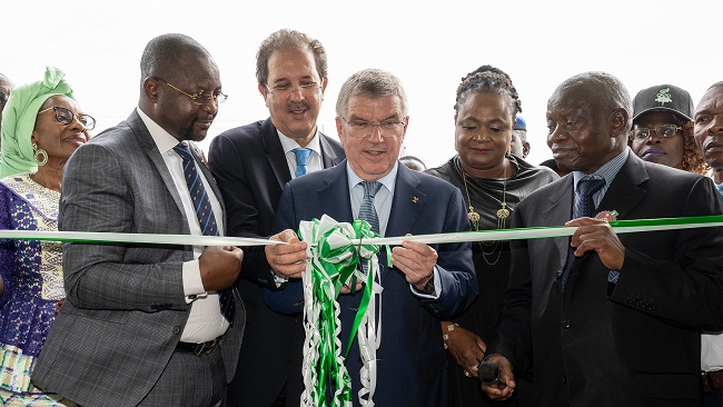 IOC Chief in Nigeria and Cameroon-Inaugurates new ANOCA Headquarters