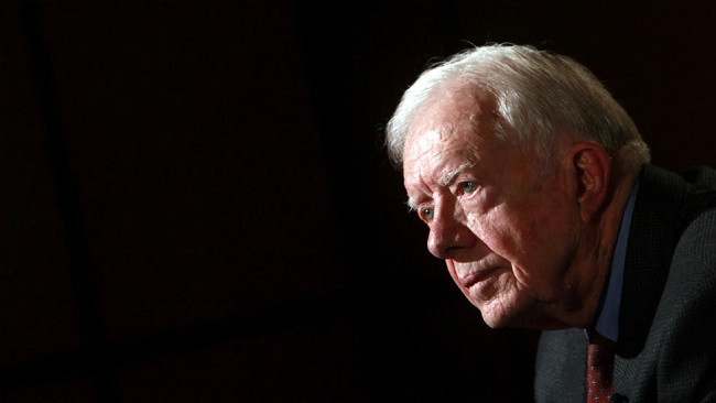 Former US President Jimmy Carter in Atlanta hospital