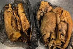 Germany: Customs officers stop Cameroon woman with 7 Kilos of rotten smoked cow-skin in Düsseldorf Airport