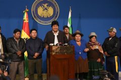 Fears of civil war in Bolivia as US welcomes power grab