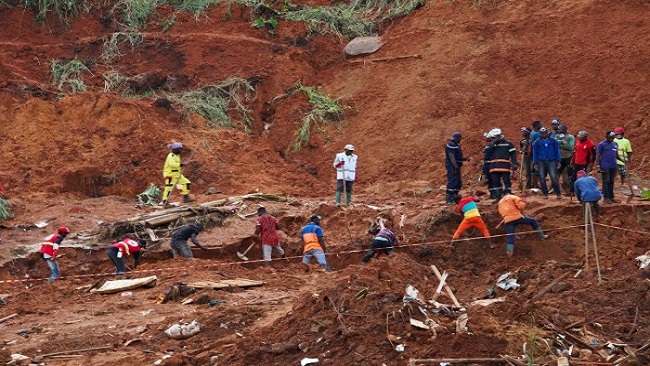 Girl Miraculously Survives French Cameroun Landslide