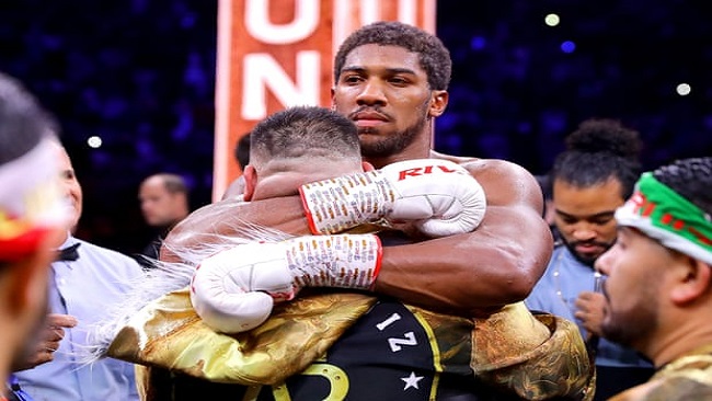 Boxing: Anthony Joshua regains his heavyweight titles