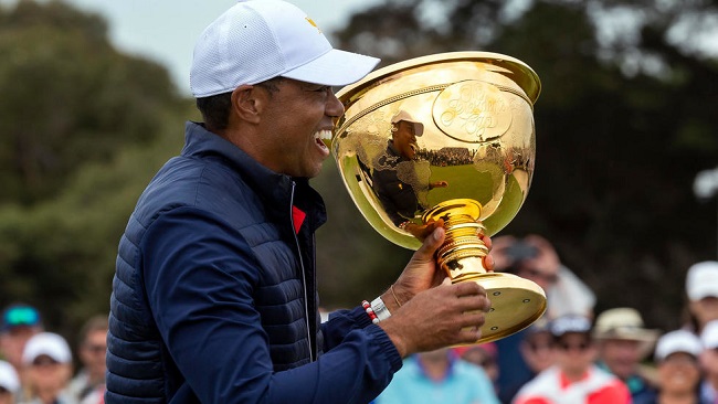 Golf: Tiger Woods says there was something extra special in winning the Presidents Cup