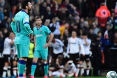 Football: Barca beaten by Valencia in early blow for Setien
