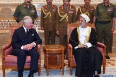 Charles in Oman World leaders in Oman pay respects after sultan’s death