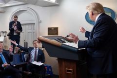 Trump on the offensive Trump attacks NBC News reporter after being asked about Americans worried about coronavirus