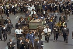 Funeral-procession-Martin-Luther-King-Jr For many African Americans, nothing has changed since civil rights movement