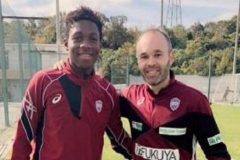 Franck and Iniesta Football: Barcelona complete signing of Cameroon youth star
