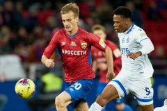 clinton-njie Football: Clinton N’Jie on target as Dynamo Moscow hold FC Ufa