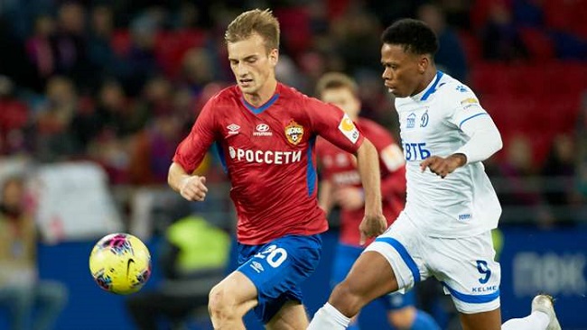 Football: Clinton N’Jie on target as Dynamo Moscow hold FC Ufa