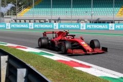 Italian Grand Prix red-flagged after Leclerc crash, Hamilton gets penalty