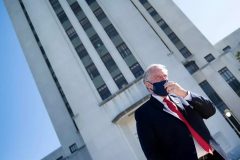 US: President Trump improving but doctors were ‘very concerned’